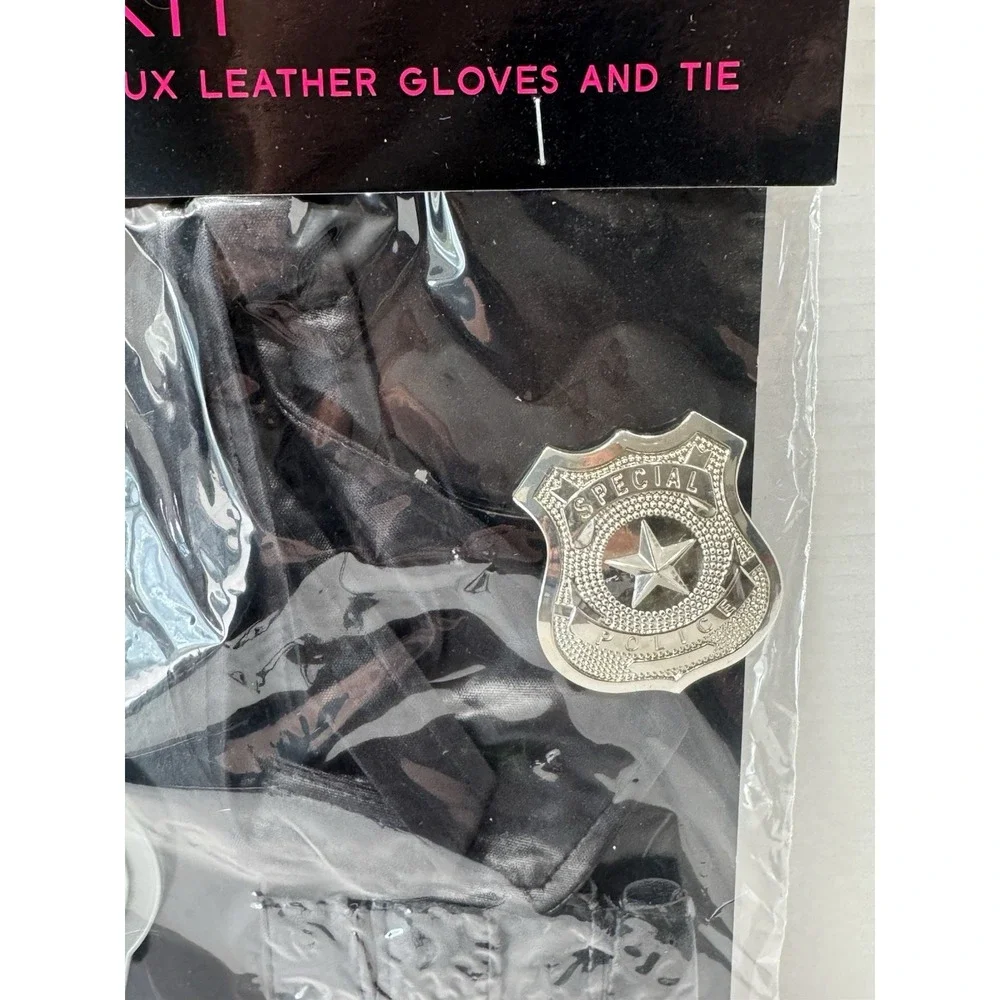 NEW Torrid Halloween Cop Costume Accessory Kit Cosplay Lingerie Badge Handcuffs+